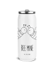 Mr. & Mrs. Panda Trinkflasche Biene Liebe mit Spruch in Weiß