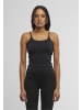 Urban Classics Urban Classics Ladies Sports Top adjustable Ladies Sports Top adjustable in black
