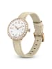 Swarovski Analoguhr für Damen in beige