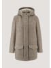 Hessnatur Hessnatur Rhön-Parka mit Kapuze Regular aus Rhönwolle und europäischer Schurwolle in naturbeige