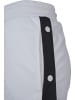 Urban Classics Urban Classics Damen Ladies Button Up Track Pants in wht/blk/wht