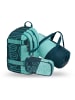 BAAGL 3-tlg. Set: Schulrucksack Skate in Rosa Petrol