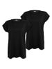 Urban Classics T-Shirts in black+black