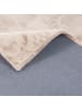 Pergamon Luxus Super Soft Fellteppich Plush in Beige