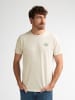 Petrol Industries Logo-T-Shirt Cosmos in Weiß