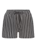 Vivance Active Pyjamashorts in schwarz-weiß-gemustert