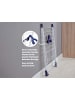 Leifheit  Standtrockner Classic 200 Flex weiß blau 151,0 x 61,0 x 94,0 cm