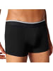 Skiny 3er Pack Trunks Cotton Multipack in Schwarz