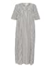 CULTURE Kleid CUkima Oversize fit in Black/White Stripe