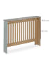 relaxdays Heizkörperverkleidung in Grau - (B)112 x (H)83 x (T)19 cm