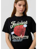QS T-Shirt  in  99D1_schwarz