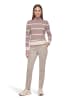 Betty Barclay Feinstrickpullover mit Stehkragen in Patch Taupe/Beige
