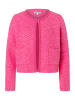 More & More kurze Jerseyjacke, 3/4 Arm in twotone boucle jersey