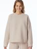 Schiesser Sweatshirt Mix & Relax in Beige