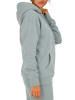 Reichstadt Damen Relaxed Fit Hoodie Marken-Stick in Grey