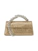 faina Women Handbag in Gold
