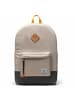 Herschel Heritage - Rucksack 16" 45.7 cm in light pelican/harvest gold