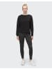 Venice Beach Sweatshirt VB April in Schwarz