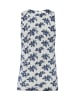 Marie Lund Top in weiß marine - 0001