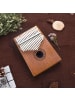 Intirilife 17-Tasten Kalimba Daumenpiano in Dunkelbraun