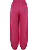 Urban Classics Urban Classics Damen Ladies Organic High Waist Ballon Sweat Pants in hibiskuspink