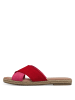 Tamaris Klassische Pantoletten in Rot