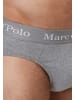 Marc O´Polo Bodywear Slip / Unterhose Elements Organic Cotton in Black/Navy/Grey Melange