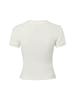 adidas Originals T-Shirt in ecru schwarz