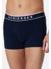 Schiesser Retro Short / Pant 95/5 Cotton in Dunkelblau