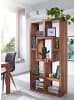 KADIMA DESIGN Bücherregal MUMBAI Massiv-Holz 90 x 180 cm Wohnzimmer-Regal
