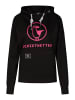 SCHIETWETTER Hoodie Gerti in black/meonpink