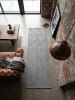 KADIMA DESIGN Teppichläufer Geometrisch Antirutsch pflegeleicht Wohnzimmer Flur in Grau