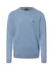 Wollpullover in hellblau - 0001