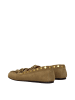 Isabel Marant Braun Leder Slip-On Loafer