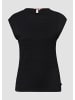 QS T-Shirt in 9999_schwarz