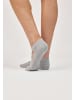SNOCKS Pilates Socken mit Riemchen Mix (Schwarz/Grau) 2 Paar