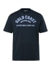 Men Plus Kurzarm T-Shirt in navy blau