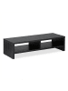 relaxdays Monitorständer in Schwarz- (B)75,5 x (H)28 x (T)20 cm