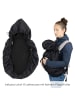 fillikid Babytrage & Wetterschutz ab 3,5 -15 kg in schwarz