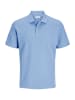 Jack & Jones Poloshirt Austin in Chambray blue