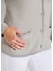 GOLDNER Cardigan Elegante Strickjacke mit Taschen in stein / gemustert