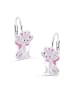 schmuck23 Silber-Ohrringe Katze 1,0 cm x 1,0 cm