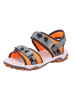 superfit Sandale MIKE 3.0 in Orange/Grün