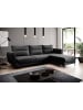 MF Design Sonic Recamiere Rechts in Schwarz -  (L) 276 x (B) 276 x (H) 100 cm