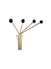 Present Time Wandgarderobe in gold
