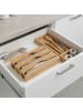 relaxdays Folienspender in Natur - 3 Rollen