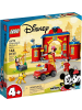 Disney™ 10776 Mickys Feuerwehrstation und Feuerwehrauto