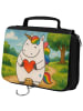 Mr. & Mrs. Panda Schminktasche Einhorn Herz Design ohne Spruch in Weiß