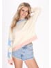 IZIA Women Sweatshirt in Light Beige