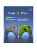 Almina EasySMX X05 Controller PC mit 7 Farbe RGB Licht Hall Triggers Weiß in Weiß
